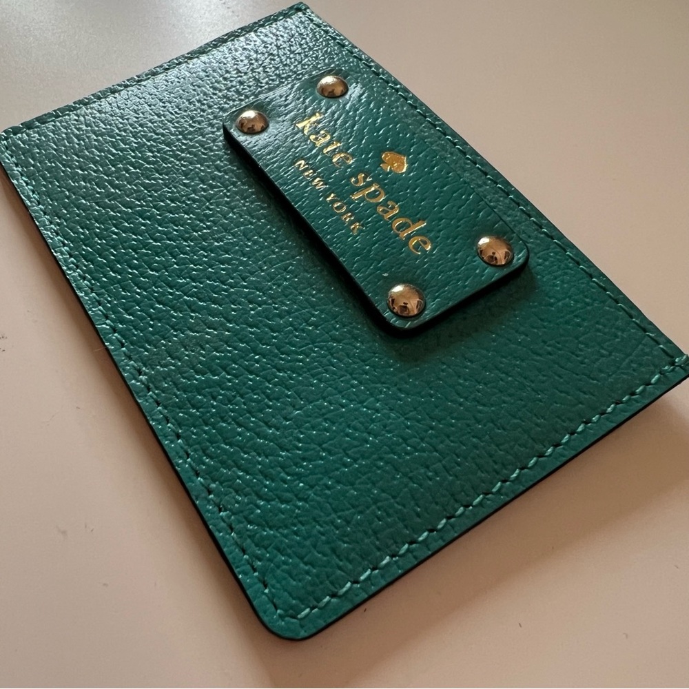 NWT • Kate Spade • Teal Card Holder - Picture 5 of 12